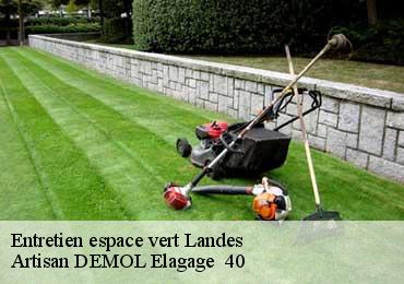 Entretien espace vert 40 Landes  Artisan DEMOL Elagage  40