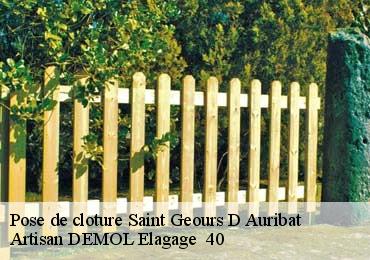Pose de cloture  saint-geours-d-auribat-40380 Artisan DEMOL Elagage  40