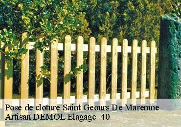 Pose de cloture  saint-geours-de-maremne-40230 Artisan DEMOL Elagage  40